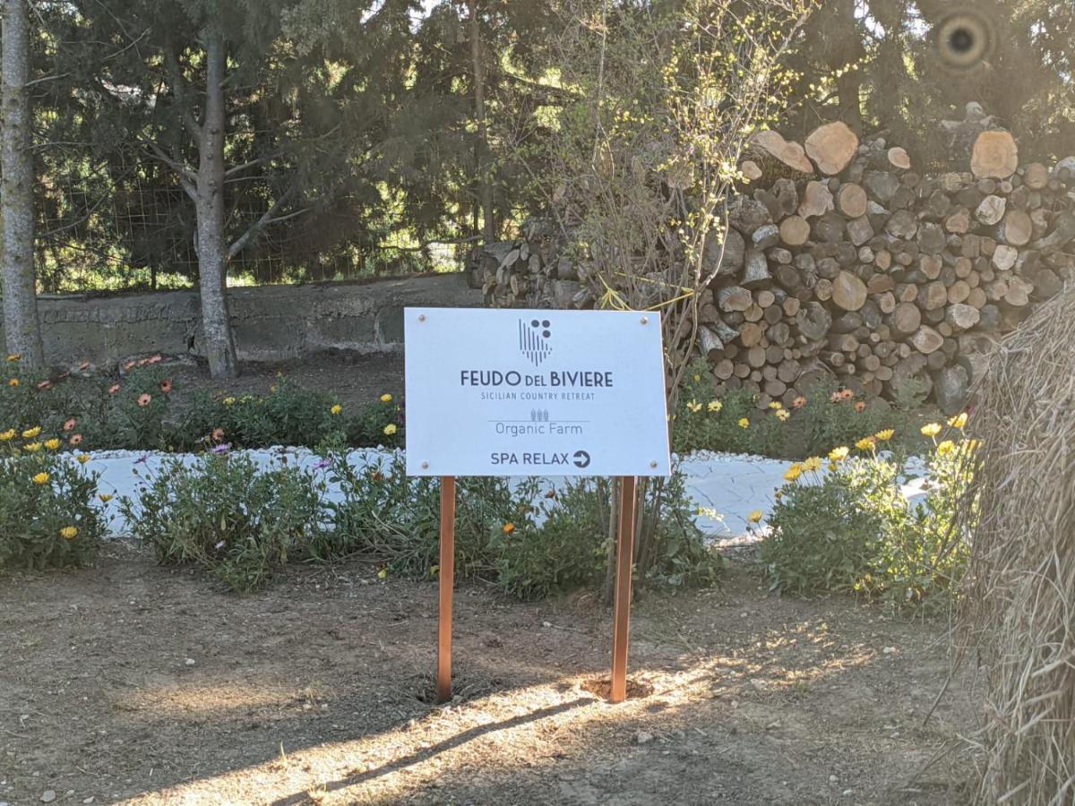 Вилла Feudo Del Biviere Santa Ninfa Экстерьер фото